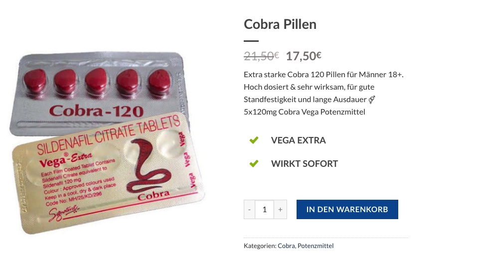 Cobra Pillen