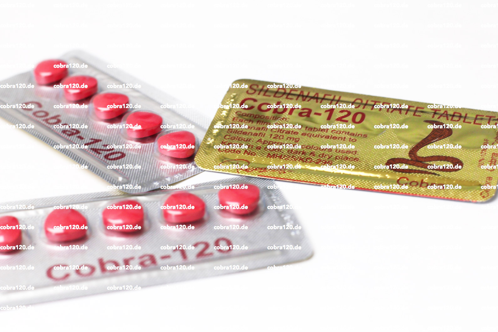 20 x Cobra Vega 120 mg - Potenzmittel rezeptfrei mit Sofortwirkung für.