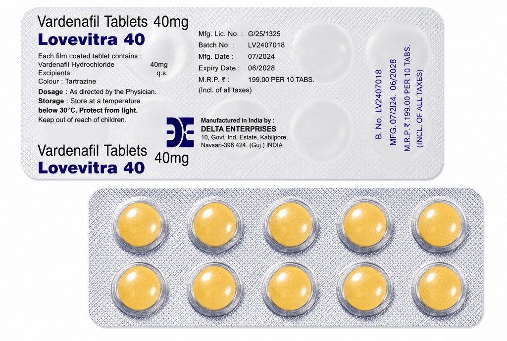 Vardenafil-Tabletten